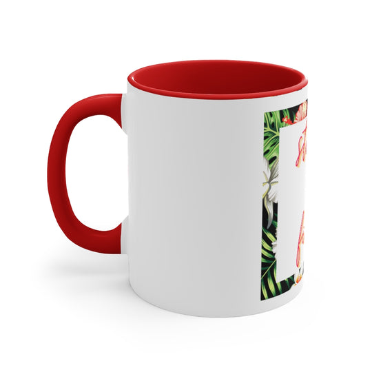 Strong &amp; Fierce Accent Coffee Mug, 11oz