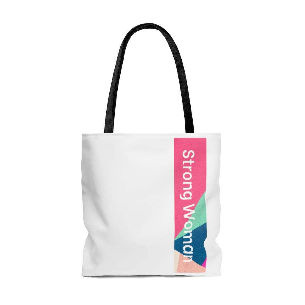 Strong Woman Abstract Tote Bag